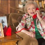 Betty White On The Phone