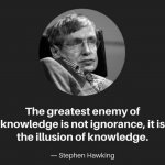 Stephen Hawking quote meme