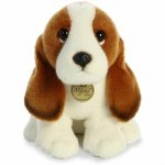 Basset Hound Plush Front