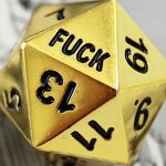 F-Bomb d20 template