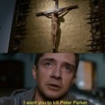 Praying to Kill Peter Parker meme