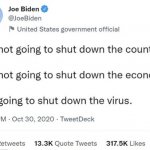 Shut down the virus