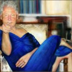 Bill Clinton blue dress