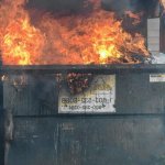 Dumpster fire