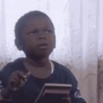 Kid with calculator GIF Template