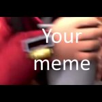 Soldier steals your meme GIF Template