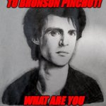 Bronson Pinchot drawing | GET THIS DRAWING TO BRONSON PINCHOT! WHAT ARE YOU WAITING FOR?! | image tagged in bronson pinchot drawing,art,drawing,trending,trending now,like and share | made w/ Imgflip meme maker