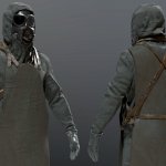 Chernobyl liquidator lead apron suit meme