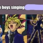 Me and the Boys Singing ''X''