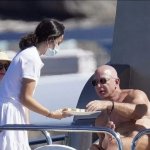 Jeff Bezos on his super yacht meme