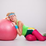woman exhausted work out