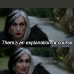 Cruella Explanation Meme