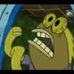 Spongebob chocolate GIF blank meme