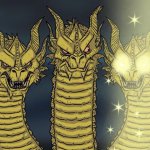 King Gidorah (three dragons but one better)