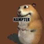Hamster | HAMPTER | image tagged in hamster | made w/ Imgflip meme maker