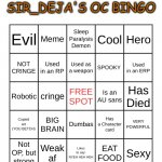 Sir_Deja's OC Bingo