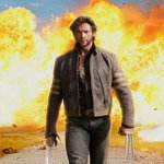 Wolverine Walking Away From An Explosion