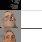Mr incredible traumatized extended template