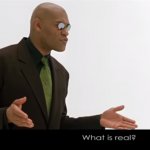 Morpheus what is real template