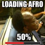 50% loading afro template