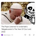 Pope and sans template