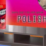 I do not speak polish meme