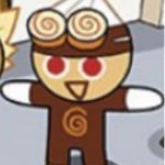 Roll Cake Cookie T-pose template