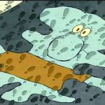 Squidward trampled