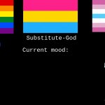 substitute-god's announcement template