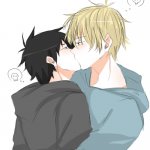 gay kiss anime