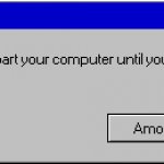 Better luck next time (Windows 95/98 version)