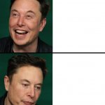 elon laugh elon sad