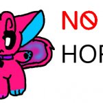 kawaii says NO FUCKIN HORNY YOU HORNY WHORE meme