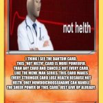 Not helth card