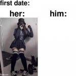 first date blank
