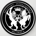 MI6 Logo clock