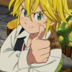 MELIODAS THUMBS UP | GOOD JOB! | image tagged in meliodas thumbs up | made w/ Imgflip meme maker