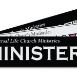 ULC Minister bumper sticker