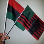 Japanese pan African flag