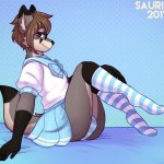 Femboy furry meme