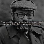 Umberto Eco quote meme