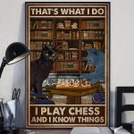 I play chess and I know things meme
