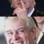 Boris Johnson & Prince Andrew template