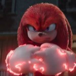 Sonic 2 Knuckles about to fight