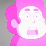 Pink Steven Shouting GIF Template