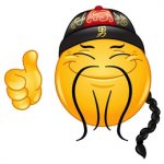 Chinese thumbs up emoji