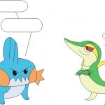 snivy talking to mudkip template