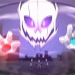 Glitchtale Gaster GIF Template