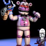 The New Funtime Freddy | image tagged in bon bon go get 'em | made w/ Imgflip meme maker