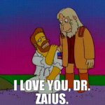 Simpsons I Love You, Dr. Zaius